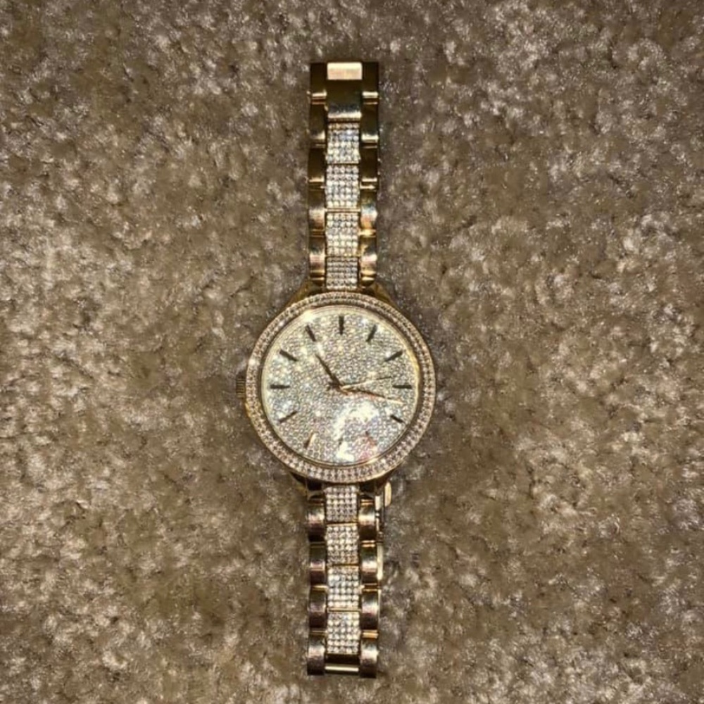 MK Gold Watch